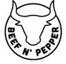 Beef and Pepper Steak house logo