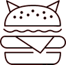 Black Cat Burger logo